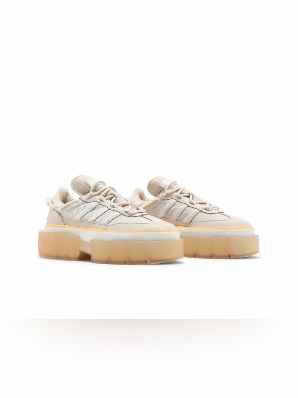Beyoncé’s Collaboration Ivy Park adidas women's Super Sleek Rodeo ‘Halo Ivory'👟